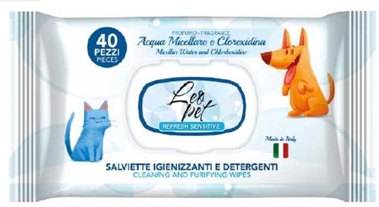 Picture of LeoPet Wipes with Micellar & Chlorhexidine 40pcs